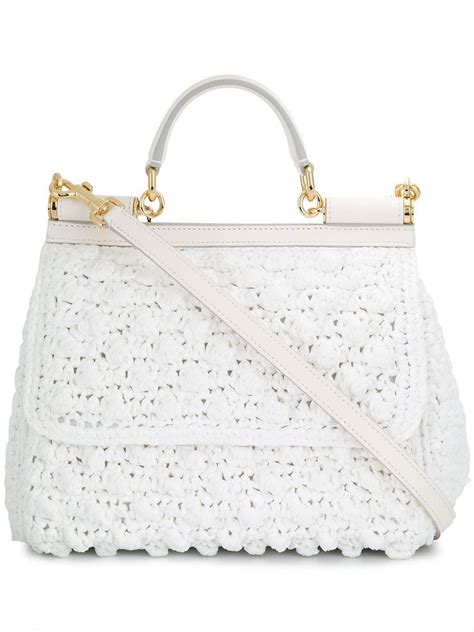 white dolce gabbana bag|dolce and gabbana shopping bag.